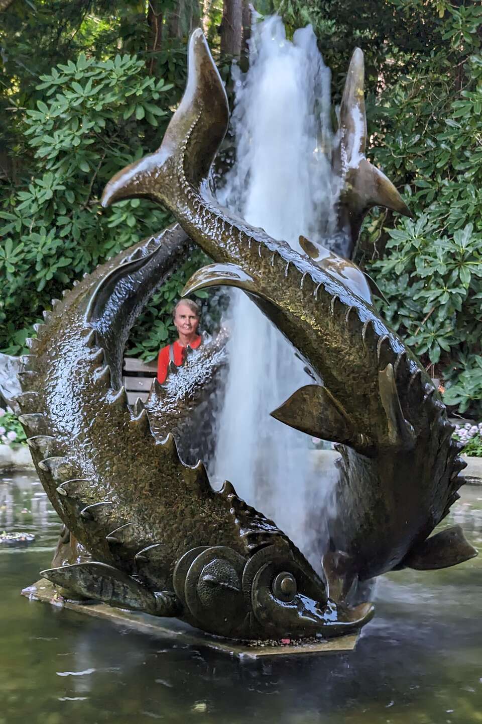 Sturgeon Statue